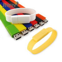 Flash drive USB portabel 2.0/3.0, gelang memori USB Flash drive 16Gb 32Gb 64Gb 128Gb