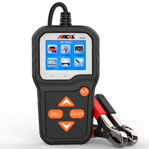ANCEL BA301 Testeur de batterie automobile 100 à <span class=keywords><strong>2000</strong></span> CCA Test de l'état de la batterie et de sa tension Graphique de forme d'onde montre l'analyseur de batteries - Product Image 1