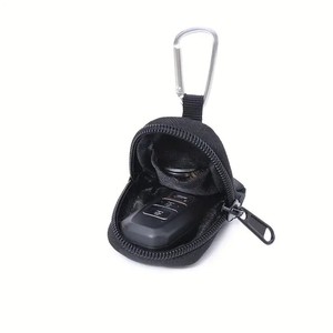 New Mini Multi Function Unisex Sports Waist Pack Wrist Strap Nylon Zipper Water Resistant Polyester Lining Solid Pattern Coin - Product Image 5