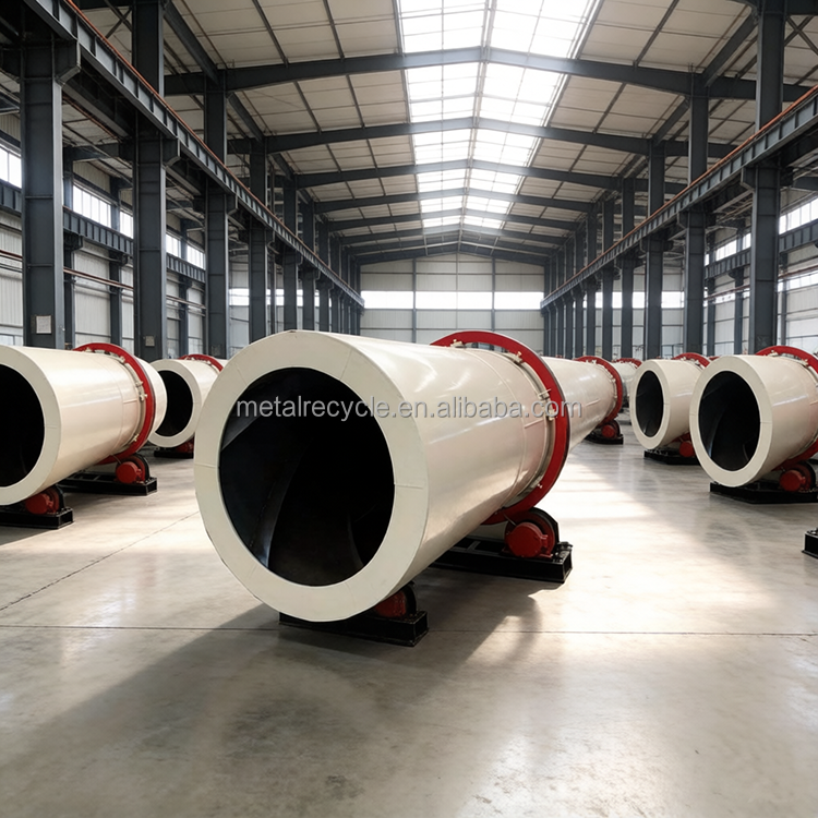METAL Single Cylinder Rotary Drum Dryer