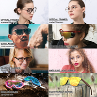 Lunettes optiques de haute qualité pour les yeux, montures en acétate faits à la main, couleurs mixtes, pour petit visage, pièces