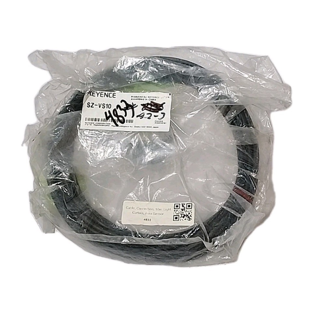 Sz-vs10 Connection Cable 10m for Sz-v Series Safety Laser New Original Industrial Automation Programmable Control Plc Systems