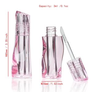 Large <b>Plastic</b> Lip Gloss <b>Tubes</b> with Screw Cap and Screen Printing Packaging - Product Image 2