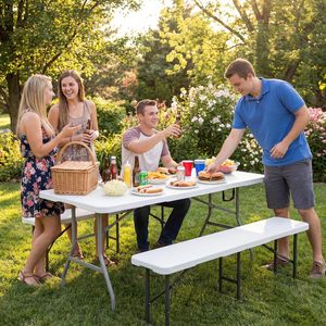 Outdoor <b>Table</b> Pliante <b>Folding</b> <b>Table</b> a Manger Pliante <b>Folding</b> <b>Dining</b> <b>Table</b> De Massage Pliante - Product Image 6