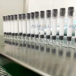 Automatic Laminar air flow hood Vacuum Prefilled Syringe Filling Stoppering Machine for Third Hyaluronic Acid collage