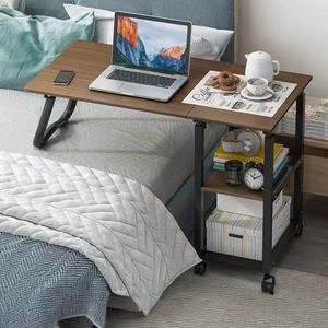 Nouvelle arrivée - Bureau d'ordinateur réglable en hauteur avec roulettes mobiles durables pour étudiants et support pour ordinateur portable T1089 - Product Image 1