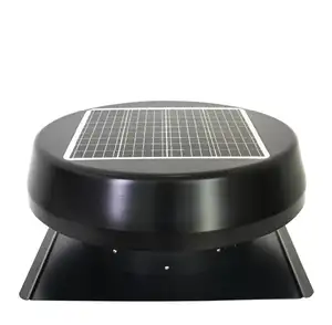 Attic Air Fan Exhaust Roof Turbo Fan Rechargeable Solar Powered Attic Fan Solar Panel Blower Industrial Extractor