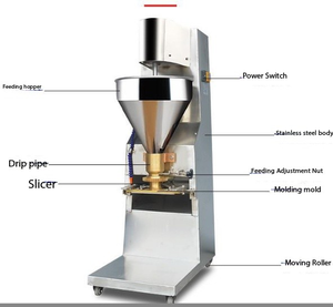 Commercial Large Size Automatic SUS304 Beef <b>Fish</b> Meatball <b>Machine</b> New Restaurant Use Beef Meatball Forming Making <b>Machine</b> - Product Image 4