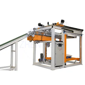 Factory Price High Position Clamp Fully Automatic Cans Palletizing Equipment High Level Gripper Palletizer