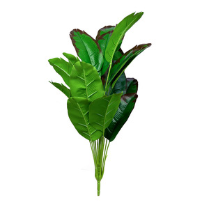 Plante artificielle en feuilles de bananier, 75 cm de haut, simulation réaliste, décoration intérieure, maison, hôtel, verdure - Product Image 5