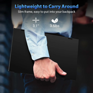 15.6 "moniteur Portable double écran écran d'ordinateur portable Extender HDM <span class=keywords><strong>USB</strong></span>-<span class=keywords><strong>C</strong></span> Triple moniteur <span class=keywords><strong>pour</strong></span> <span class=keywords><strong>MacBook</strong></span> <span class=keywords><strong>Pro</strong></span> Air Surface PC PS5 - Product Image 4