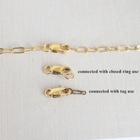 Fermoirs Mousqueton Remplis d'Or Anti-Décoloration 8/10/12mm, Boucle Perroquet pour Bijoux DIY Colliers Bracelets
