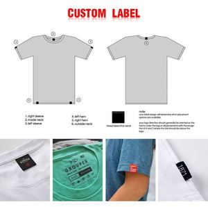 Wholesale Design Your Own Logo Men Custom <b>T</b> Shirt for Men Manufacturer Printing Blanks Original Cotton Men's <b>T</b>-shirts - Product Image 5