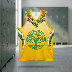 เสื้อกล้ามรักบี้ AFL ลายชนเผ่าอะบอริจิน แบบซับลิเมชั่น เสื้อกล้ามรักบี้ออสเตรเลียสั่งทำพิเศษสำหรับผู้หญิง แห้งเร็ว กระชับรูปทรง เหมาะสำหรับฟุตบอล - Product Image 1