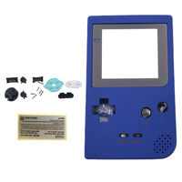 Cangkang Pengganti untuk Gameboy Pocket dengan Pelindung Layar, Casing Tombol Warna DIY untuk GBP Satu Set Suku Cadang Perbaikan