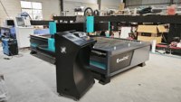 Découpeur plasma 3015 à contrôle automatique de la hauteur de la torche, logiciel de nesting personnalisé pour la découpe de métaux en nid d'abeille