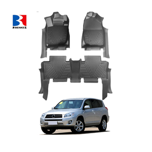Wholesale Factory Custom 5D <b>TPE</b> Rubber Eco-friendly Waterproof Anti Slip 5D Car Floor Mats 3 Pieces for Toyota RAV4 2009-2013 - Product Image 4