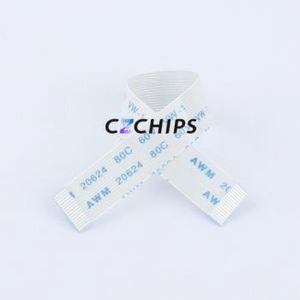 FFC-0.5-16P-100mm FFC Cable (Flexible Flat Cable) P=0.5mm Connector 16P 0.5mm 0.3mm Non-Inverting - Product Image 1