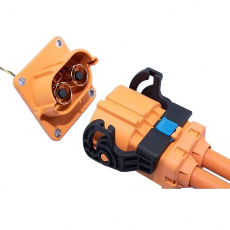 Shenzhen Factory high power connectors and connectors Surlok Right Angle 8mm 2 Pin Plastic 150A IP67 Cable Plug