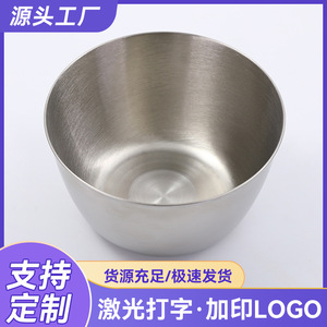 Tazón para ensalada de acero inoxidable de 142 mm Lb-11, tazón de cocina para batir huevos y amasar - Product Image 5