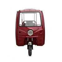 Camion électrique à 3 roues à carrosserie ouverte 60V avec une charge utile de 400 kg, 3-5 passagers, autonomie de 50-70 km