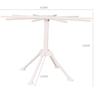 Support de levage de pâte en plastique Supplysource, accessoire détachable et pliable pour machine à nouilles, séchoir suspendu CZ-45