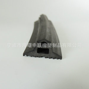EPDM Sealing Strips Foamed With Slotted Fixing <b>Curtain</b> Wall <b>Plastic</b> Edging Strips Non Standard Parts - Product Image 4