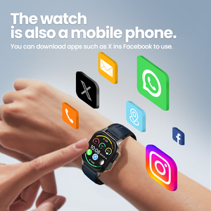 Remax 4G <span class=keywords><strong>Smartwatch</strong></span> Đồng Hồ 19 Độc Lập Sim Gọi 78 Ngôn Ngữ 3MP Máy Ảnh GPS 2GB RAM Ánh Sáng Mặt Trời Hiển Thị Sim Thẻ Thông Minh Đồng Hồ - Product Image 3