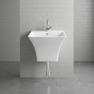 12x18 <b>Small</b> Ceramic Wash Basin Porcelain Lavabo Sink for Bathroom Kitchen and Home Use Sanitary Ware Product - Product Image 5