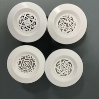 En stock, prêt à être expédié, diffuseur de plafond ABS 75 mm, nouveau, universel, pour système HVAC, sortie d'air