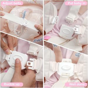 Bouée de bain gonflable pour bébé avec auvent pare-soleil pour piscine extérieure - Product Image 3