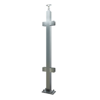Rampe d'escalier extérieure en métal pour balcon, finition polie, prix usine