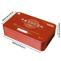 Boîte en étain personnalisée en gros – Emballage durable en fer blanc de qualité supérieure avec impression CMJN pour bonbons, cadeaux et petits accessoires