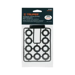 Caja con 24 Bolsas de 10 Sellos de PVC a Prueba de Fugas para Mangueras, TRUPER - Product Image 2
