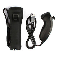 Télécommande SYY 2 en 1 Nunchuck pour accessoires Nintendo WII Motion Plus