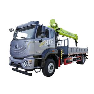 Promotion à bas prix : Camion Sinotruk 6x4 avec grue à flèche Zoomlion de 14 tonnes à 5 sections pour opérations de levage en jardinage - Product Image 1