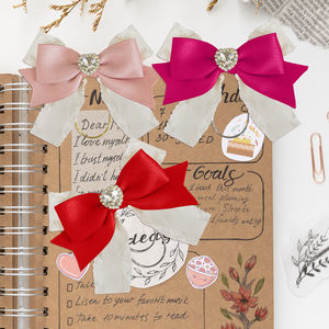 Clip a Fiocco Decorative Segnalibri per Agenda - Product Image 6