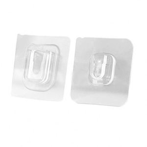 Crochets adhésifs muraux double face, supports robustes - Product Image 1