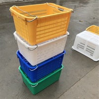 Caisses se pliantes en plastique de tomate de légume fruit de catégorie comestible pour des fruits et légumes