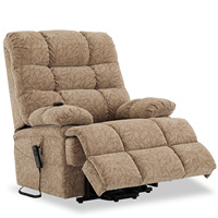 CJSmart Home Big Man Power Lay Flat Lift Recliner Extra Large Oversized Massage thermique à double moteur Chaises électriques rembourrées