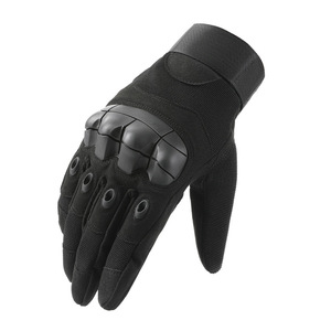 2026 Custom Logo Wholesale Leather Full Finger <b>Half</b> Finger Waterproof Non-<b>Slip</b> Safety Sports Motorcycle Horse Riding Gloves - Product Image 2