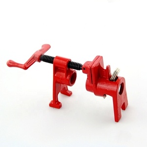 Abrazadera <span class=keywords><strong>de</strong></span> tubo estilo H 1/2 3/4 pulgadas pareja <span class=keywords><strong>de</strong></span> acero Herramienta <span class=keywords><strong>de</strong></span> sujeción <span class=keywords><strong>de</strong></span> tubería <span class=keywords><strong>de</strong></span> conexión <span class=keywords><strong>de</strong></span> junta <span class=keywords><strong>de</strong></span> madera con 2 uds almohadillas carpintero carpintería - Product Image 6