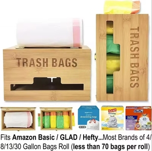 120 Liter Bags on <b>Roll</b> Trash 120l High Quality 2 Mil Super Big Capacity 100% Biodegradable <b>Plastic</b> Black Garbage Bags Refuse Bag - Product Image 6