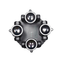 Projecteur de scène mobile 150W RVB à 4 têtes avec faisceau oscillant et télécommande DMX pour DJ, discothèque, fête, mariage - Vente en gros
