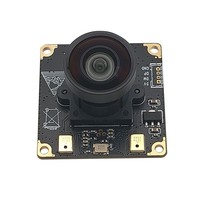 Module de caméra 1080p 2MP CMOS IMX291 grand angle 130 degrés sans distorsion USB2.0 UVC Plug and Play pour caméra de vision industrielle USB