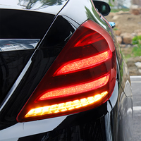 Ensemble de feux arrière LED KGKB pour Mercedes-Benz Classe S W222 2014-2020, clignotants dynamiques séquentiels, plug and play, 12V, étanche IP68