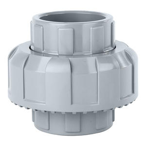 Raccord de tuyauterie en CPVC de norme américaine, connexion directe, connecteur de tuyauterie chimique en PVC, insertion interne, connecteur droit - Product Image 1