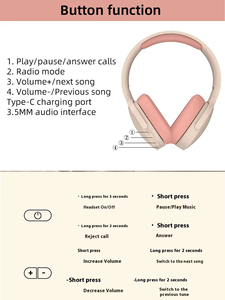 Tai nghe không dây Bluetooth P2961, tai nghe thể thao, tai nghe stereo không dây, tai nghe HiFi, tai nghe cho điện thoại thông minh, TV, chơi game - Product Image 5