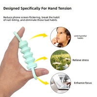 Nouveaux jouets sensoriels anti-stress en silicone de qualité alimentaire pour la décompression des doigts