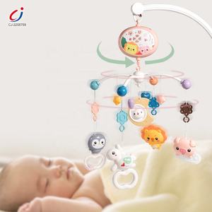 Juguete Musical Eléctrico con Control Remoto <span class=keywords><strong>para</strong></span> <span class=keywords><strong>Cuna</strong></span>, Giratorio, Móvil, con Proyector y Campana <span class=keywords><strong>para</strong></span> Bebés - Product Image 2